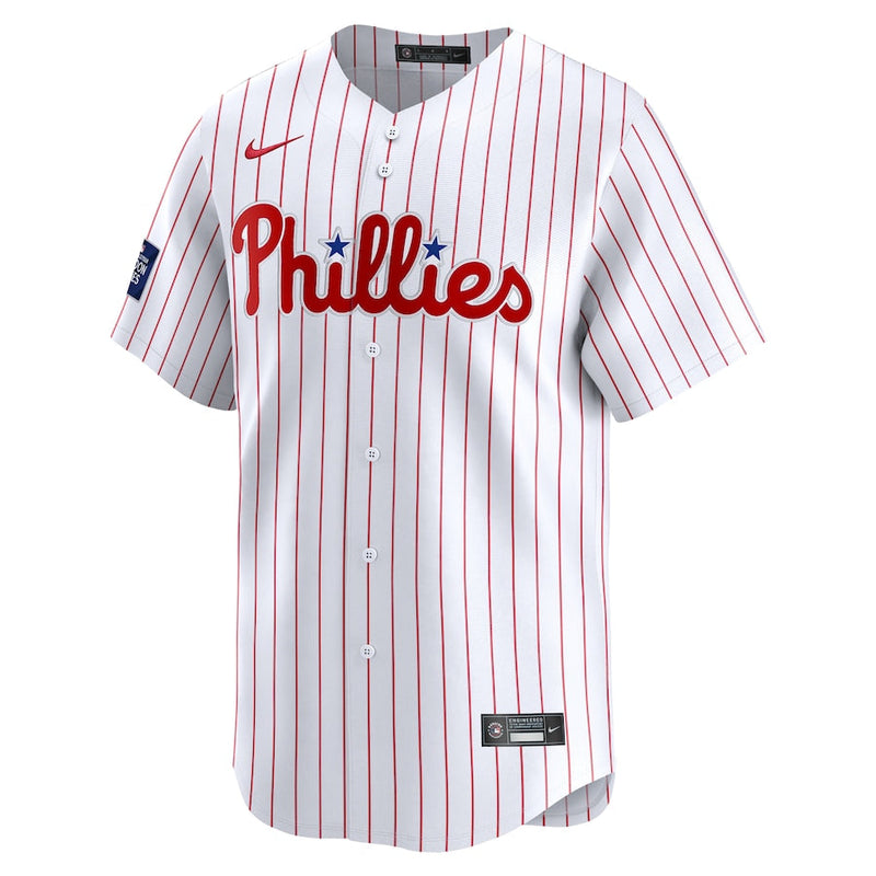 Nick Castellanos Philadelphia Phillies Nike 2024 MLB World Tour London Series Home Limited Player Jersey - White