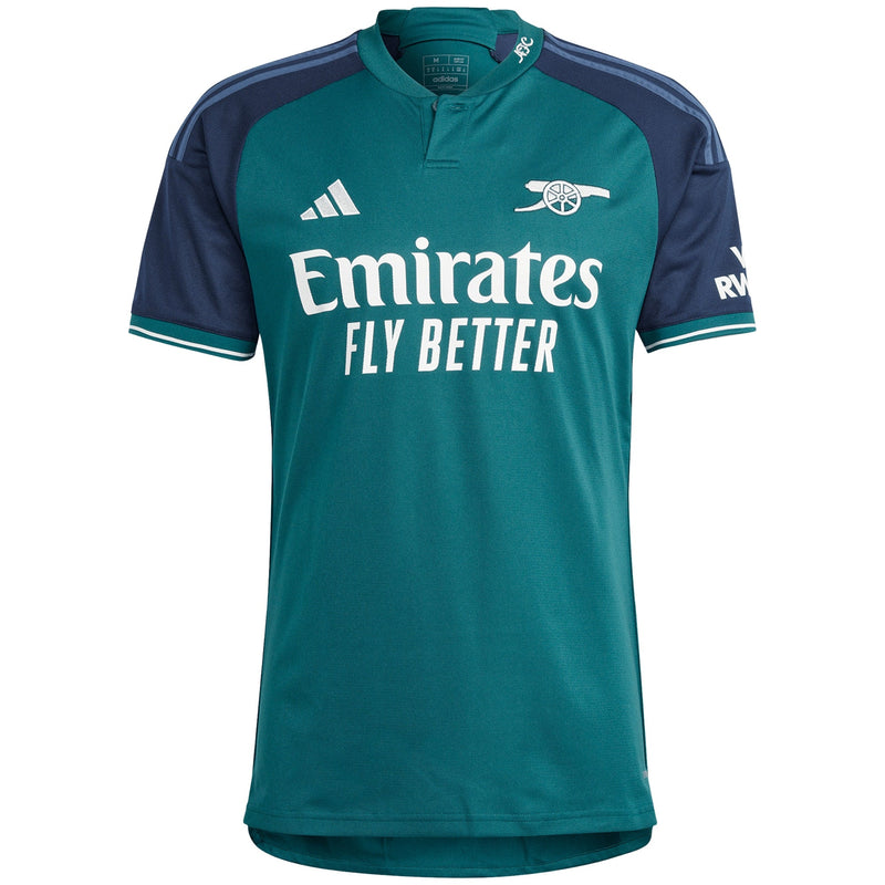 Martin Odegaard Arsenal adidas 2023/24 Third Player Jersey - Green