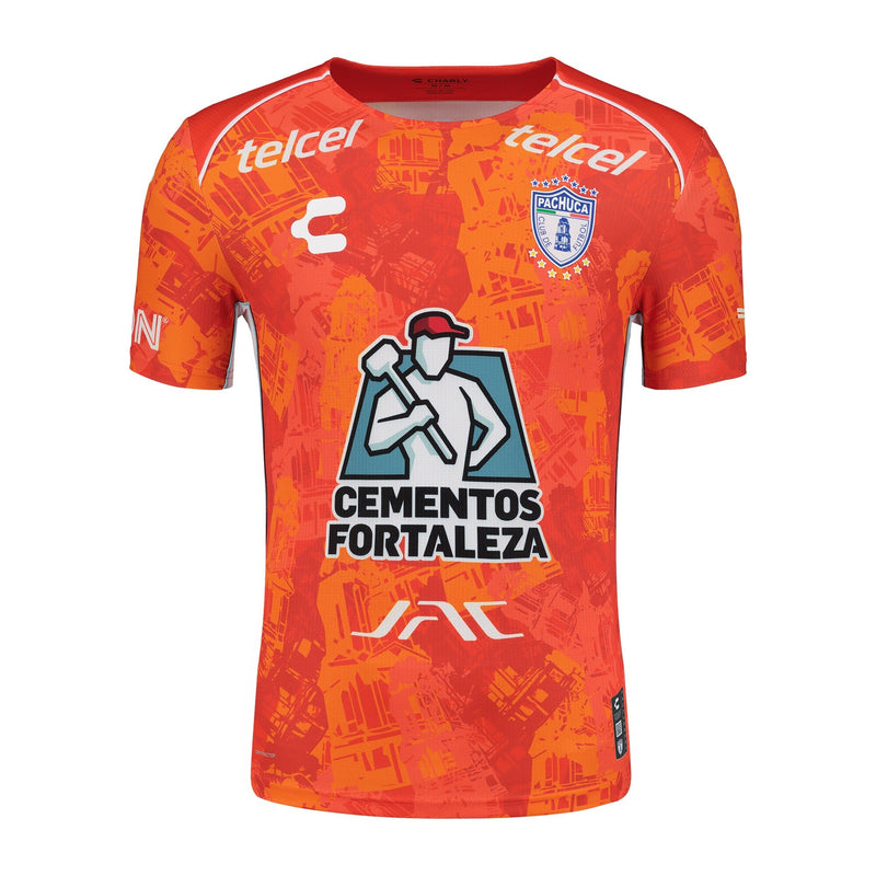 C.F. Pachuca Charly 2024/25 Away  Jersey – Orange