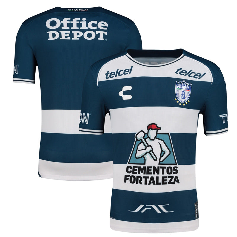 C.F. Pachuca Charly 2024/25 Home Jersey – Navy/White