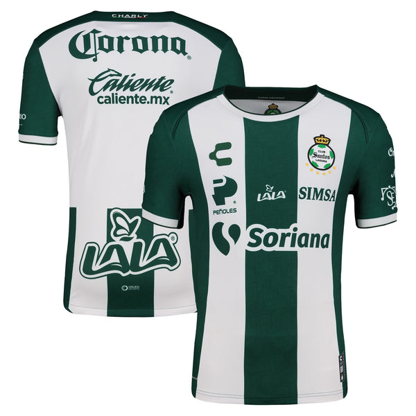 Santos Laguna Charly 2024/25 Home Jersey - Green/White