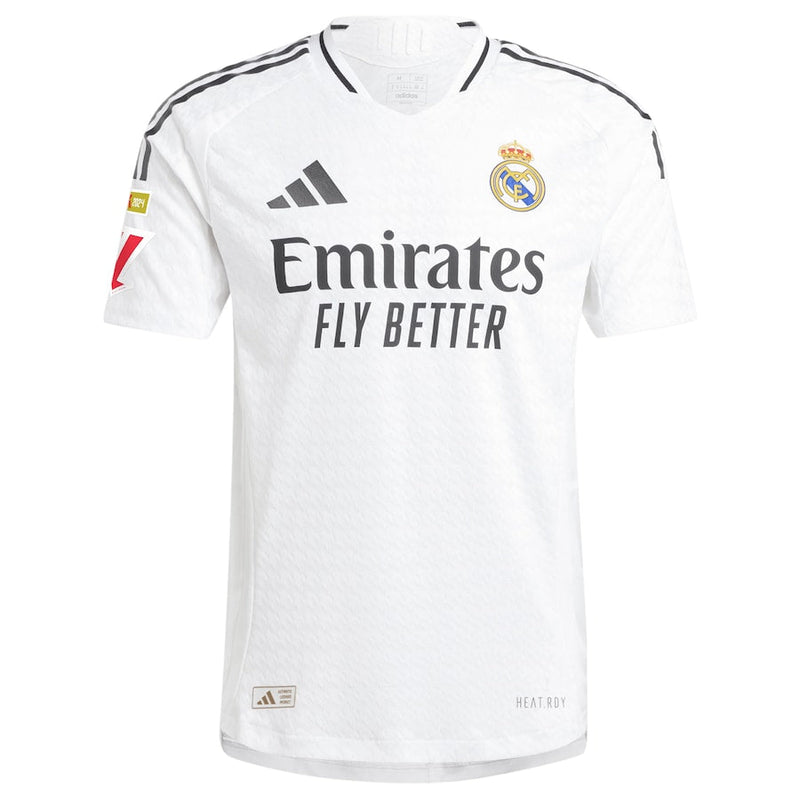 Kylian Mbappé Real Madrid adidas 2024/25 Home Player Jersey Number 09- White