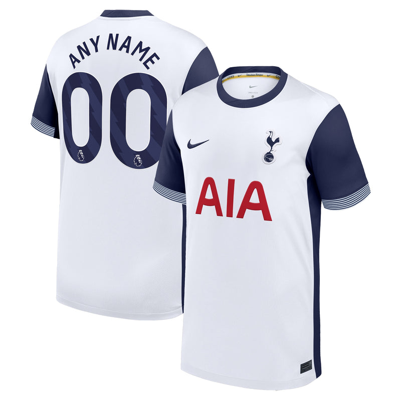 Tottenham Hotspur Nike Youth 2024/25 Home  Custom Jersey - White