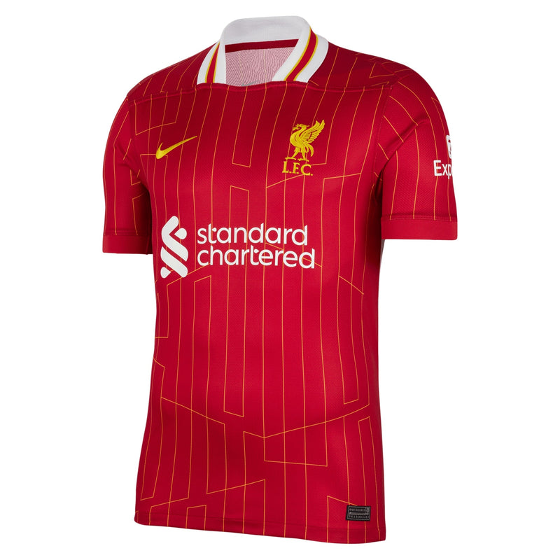 Mohamed Salah Liverpool Nike 2024/25 Home Player Jersey – Red