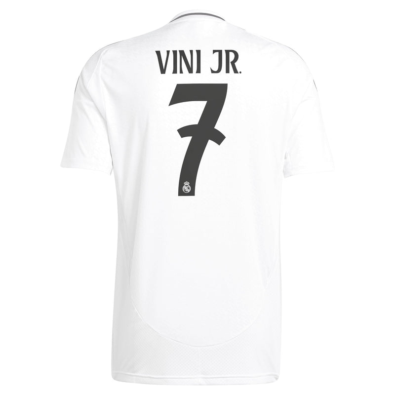 Vini Jr. Real Madrid adidas 2024/25 Home Player Jersey - White