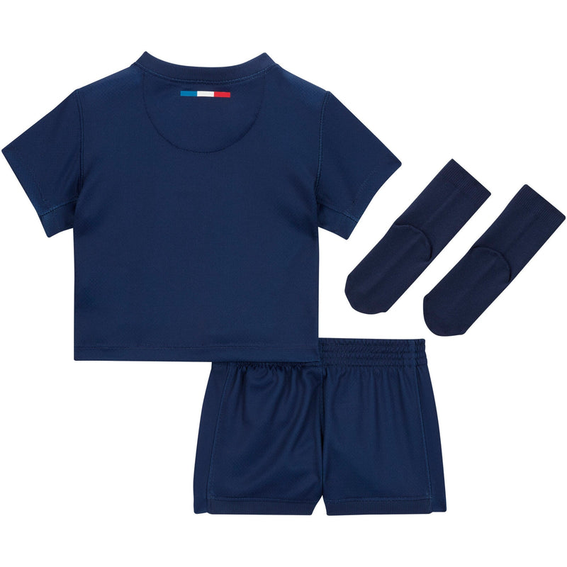 Paris Saint-Germain Nike Infant 2024/25 Home Stadium Kit Set - Navy