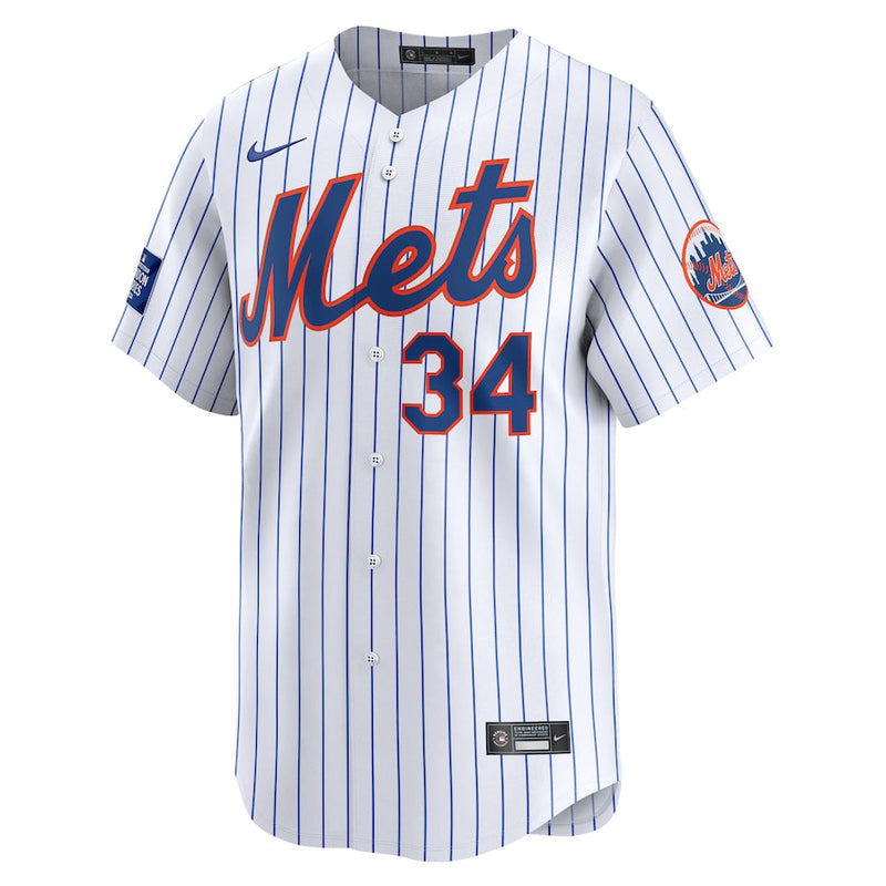 Kodai Senga New York Mets Nike 2024 MLB World Tour London Series Home Limited Player Jersey - White