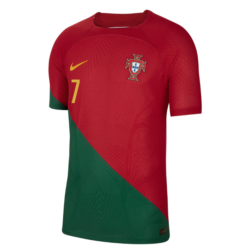 Cristiano Ronaldo 7 Portugal 23/24 authentic Home Nike Jersey - Red