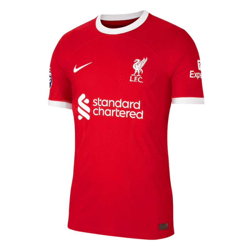 Virgil Van Dijk Liverpool Nike 2023/24 Home  Player Authentic Jersey - Red