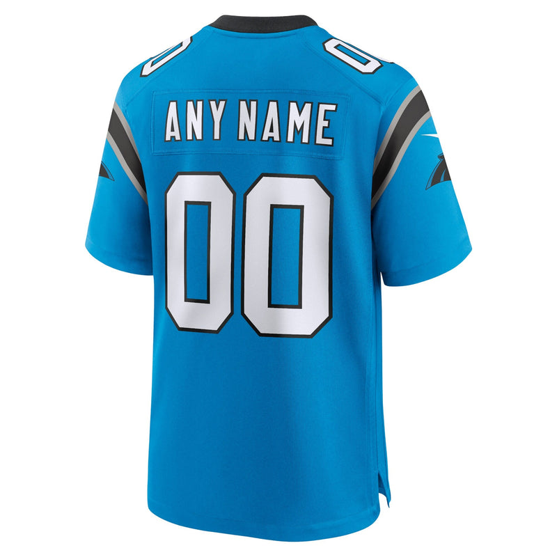 Carolina Panthers Nike Alternate Game Jersey - Custom - Mens