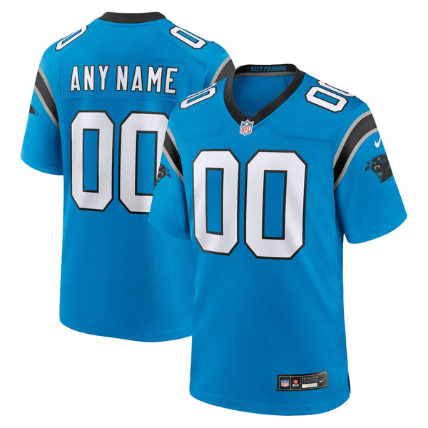 Carolina Panthers Nike Alternate Game Jersey - Custom - Mens