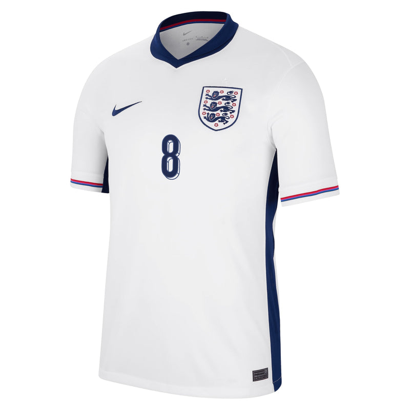 England Nike Home Stadium Shirt 2024 with Alexander-Arnold 8 printing