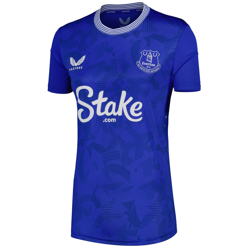 Everton Castore WSL Home Pro Shirt 2024-25 - Womens with Vanhaevermaet 8 printing