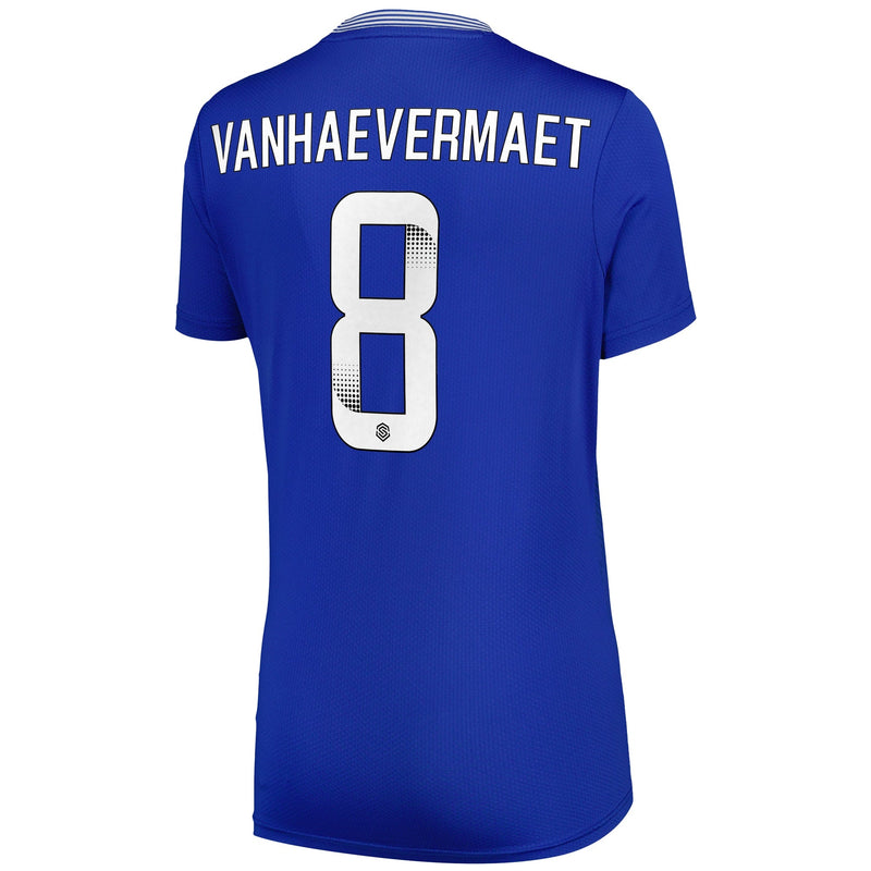 Everton Castore WSL Home Pro Shirt 2024-25 - Womens with Vanhaevermaet 8 printing