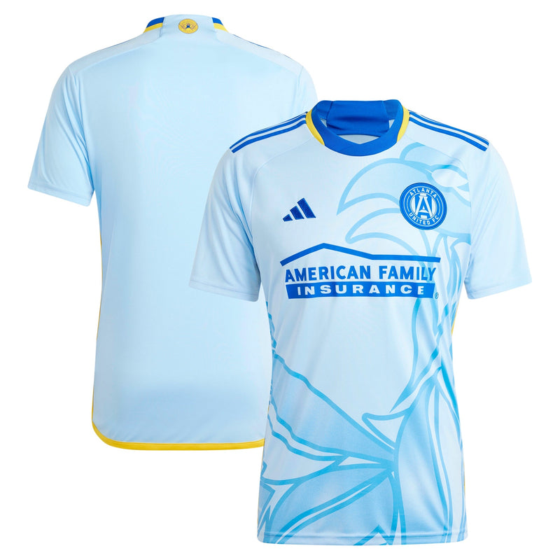 Atlanta United FC adidas 2024 The Resurgens Kit Jersey - Light Blue