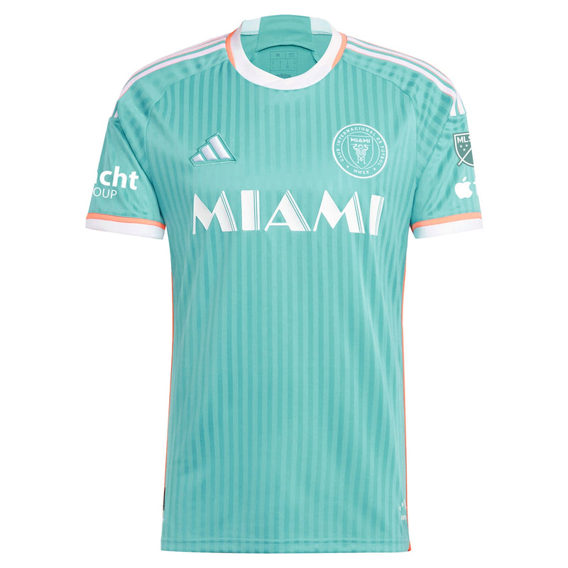 Lionel Messi Inter Miami CF adidas 2024 Archive  Jersey - Aqua