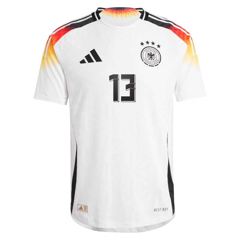 Thomas Muller Germany National Team adidas 2024 Home Jersey - White