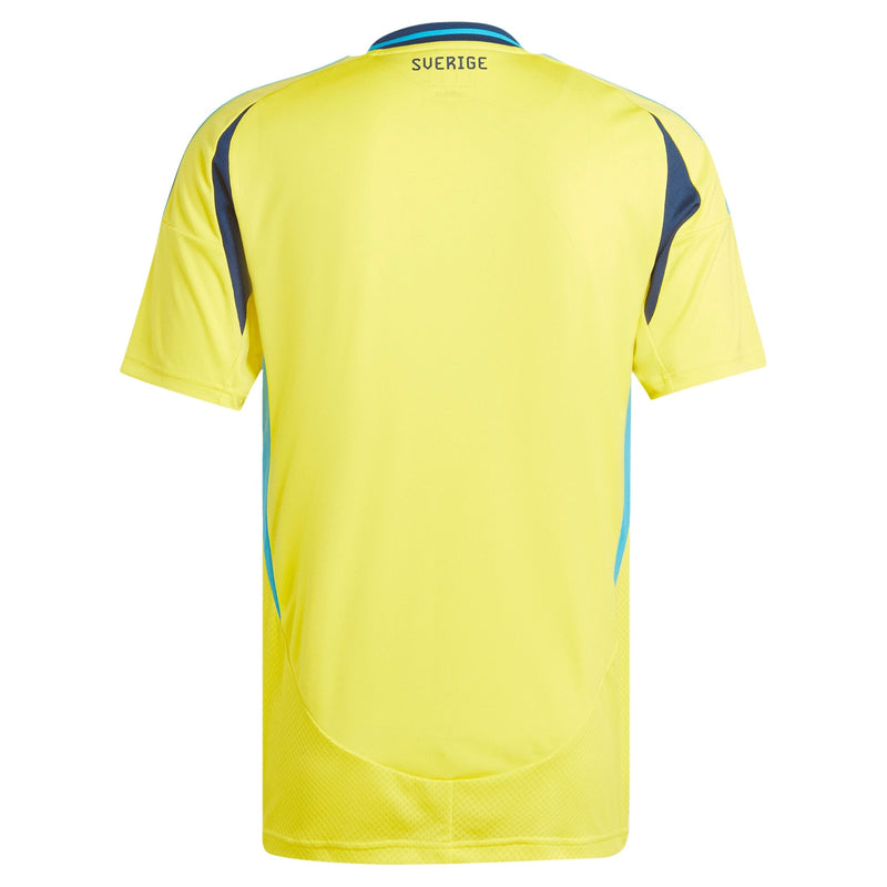 Sweden National Team adidas 2024 Home Jersey - Yellow