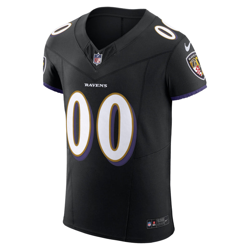 Baltimore Ravens Nike Vapor F.U.S.E. Elite Custom Jersey - Black