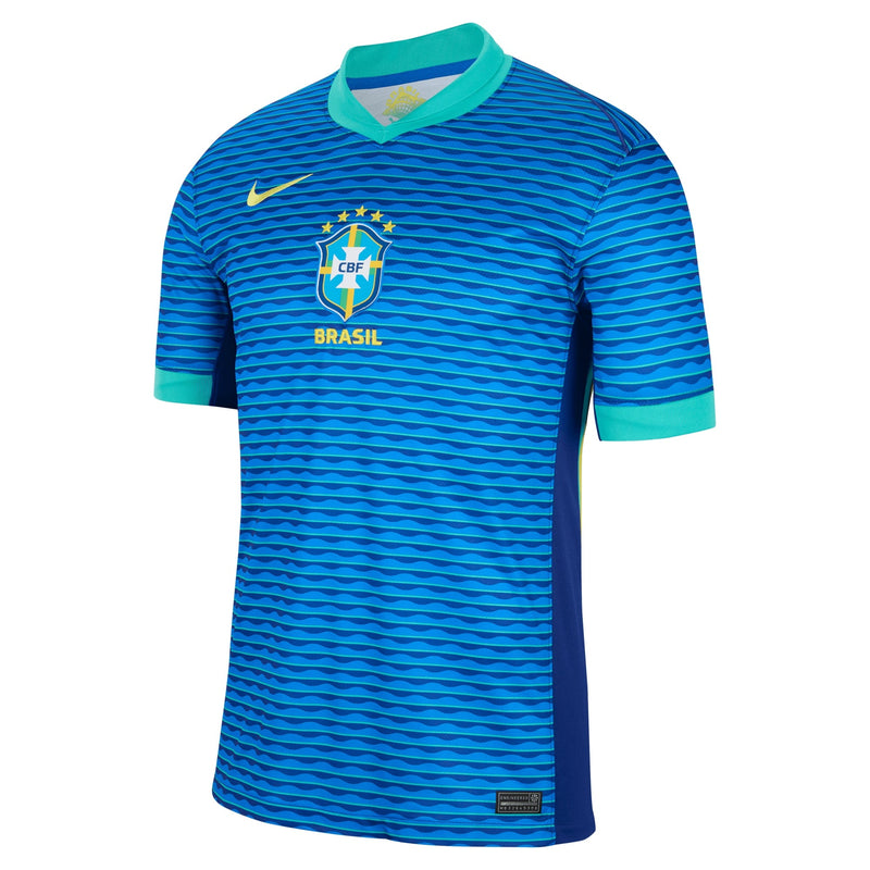 Brazil National Team Nike 2024 Away Stadium Jersey – Blue