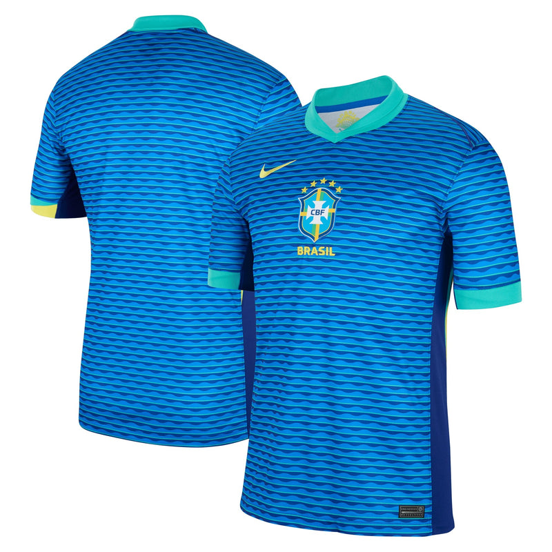 Brazil National Team Nike 2024 Away Stadium Jersey – Blue