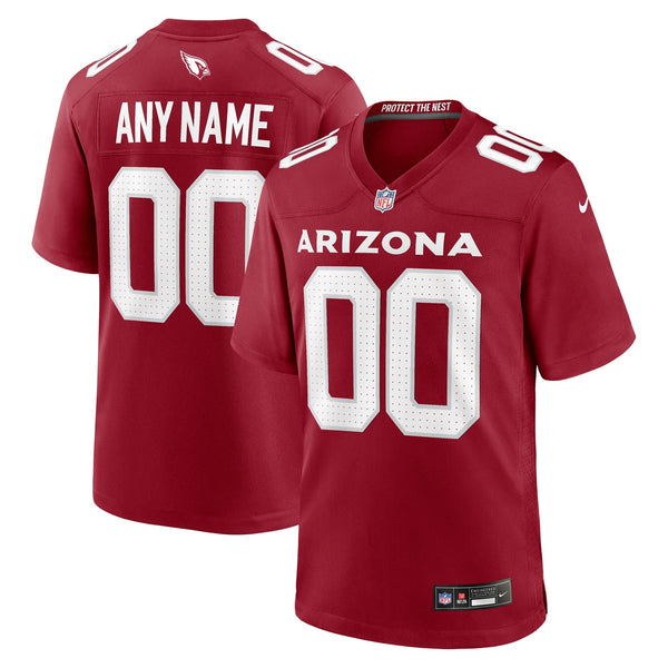 Arizona Cardinals Nike Custom Game Jersey - Cardinal