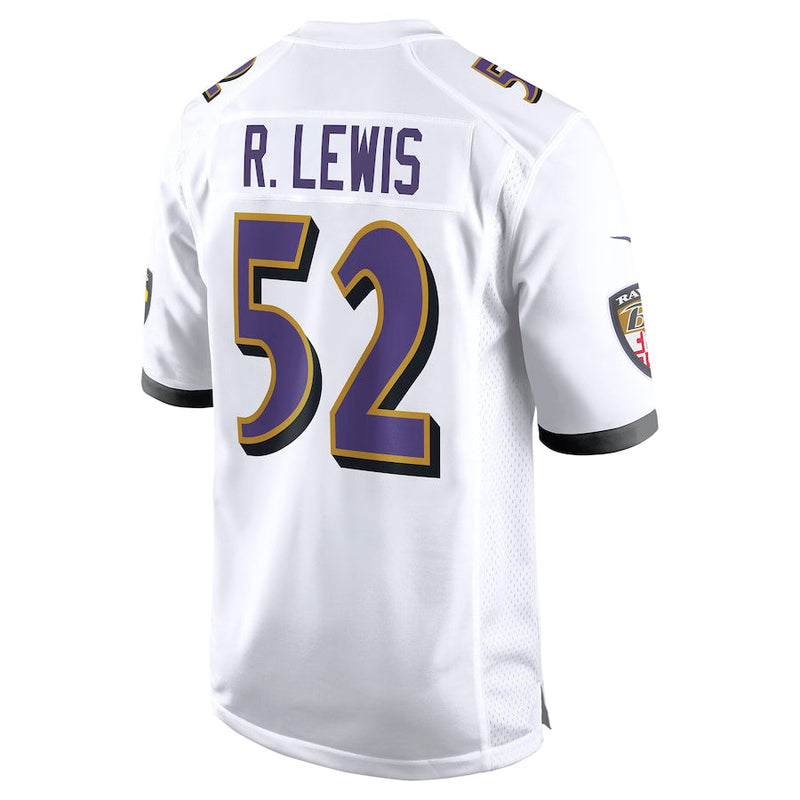 Ray Lewis Baltimore Ravens Nike Retired Player Game Jersey - White