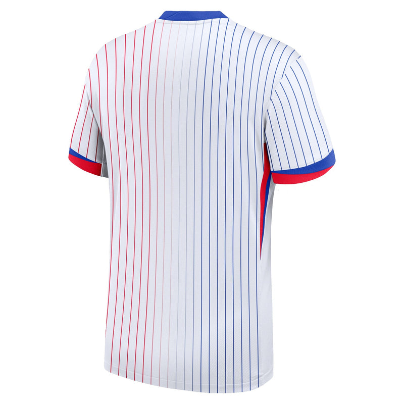 France National Team Nike 2024 Away Blank Jersey - White