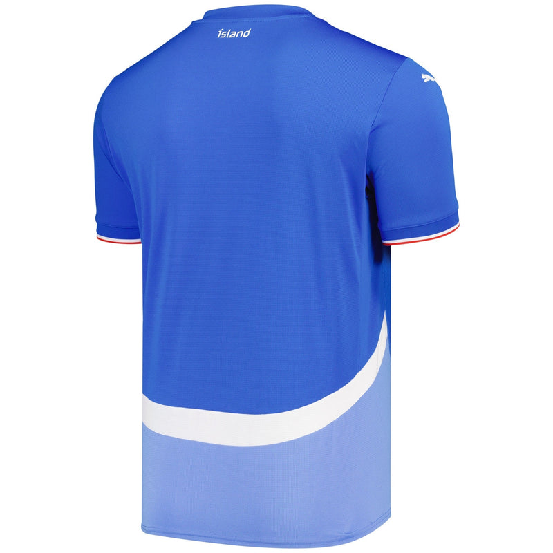 Iceland National Team Puma 2024 Home Jersey - Blue