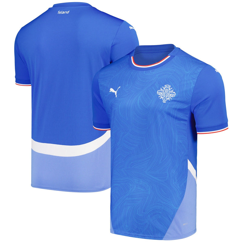 Iceland National Team Puma 2024 Home Jersey - Blue