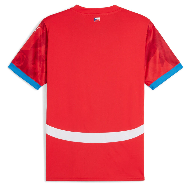 Czech Republic National Team Puma 2024 Home Jersey - Red