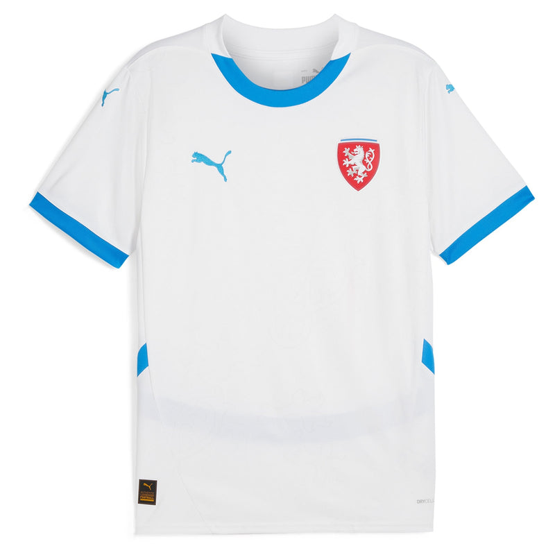 Czech Republic National Team Puma 2024 Away Jersey - White