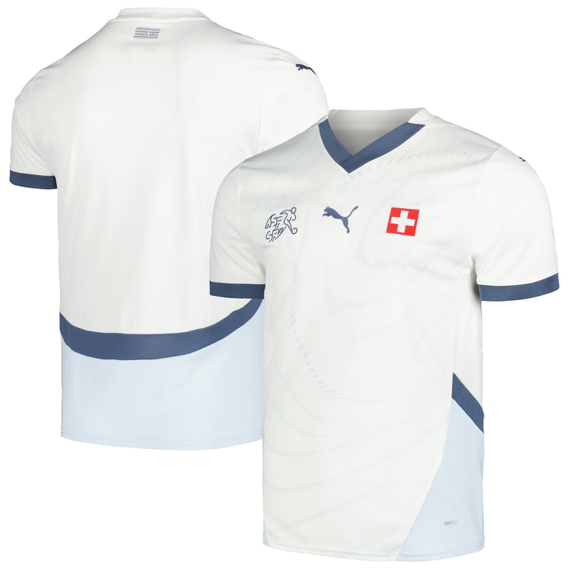 Switzerland National Team Puma 2024 Away Jersey - White