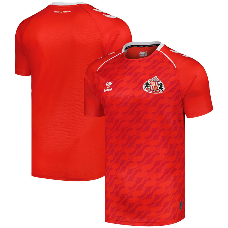 Sunderland Hummel Home Pre-Match Jersey - Red